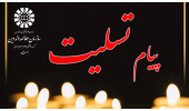 پیام تسلیت دکتر حمید شهریاری در پی درگذشت استاد محمدحسین حشمتپور